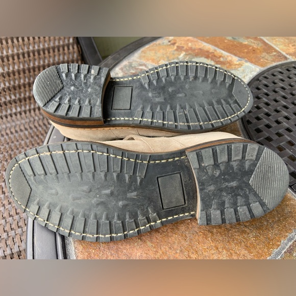 The Office of Angela Scott * Mr. Logan * Taupe Suede Oxfords - Picture 9 of 11